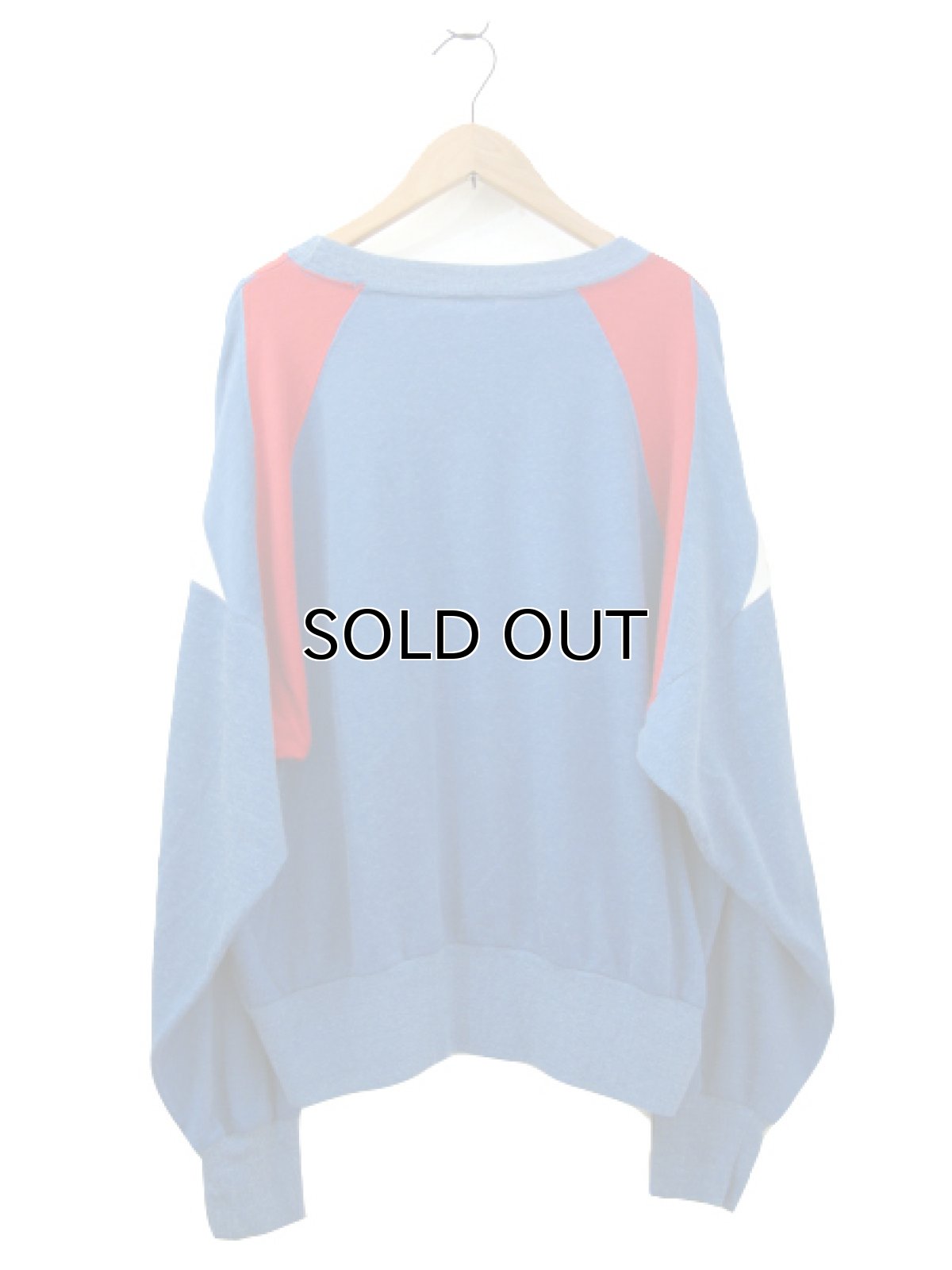 画像2: 1990's Champion L/S Jersey Shirts -made in USA-　Blue / Red / White　size M - L (表記 L) (2)