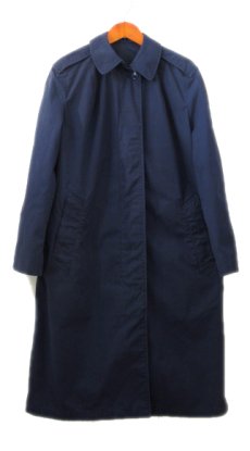 画像1: 1980's U.S.Military Soutien Collar Single Coat　Navy　size S (表記 12R) (1)