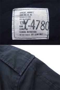 画像5: 1980's U.S.Military Soutien Collar Single Coat　Navy　size S (表記 12R) (5)