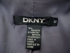 画像5: DKNY -Danna Karan New York- Harf Length Coat　Grey Stripe　size M (表記 12) (5)