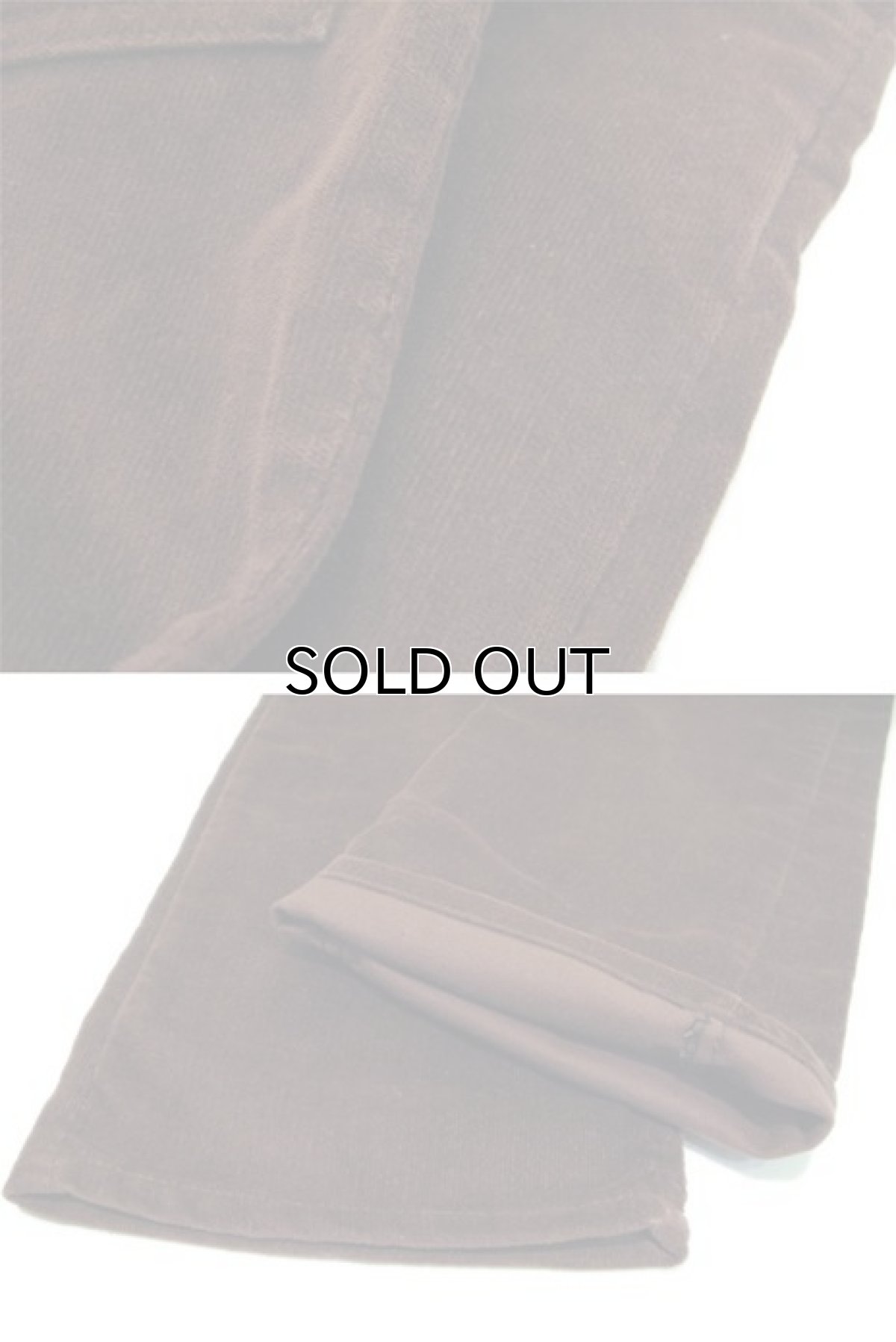 画像5: 1980's Levi's 519 Velour Straight Trousers Red Brown size w 31.5 inch (表記 w31 x L36) (5)