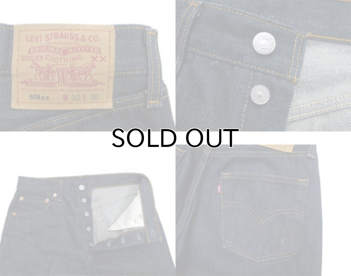 画像4: 1990's Levi's 501 Denim Pants Dead Stock -made in U.S.A-　Blue Denim　size w 30 inch (表記 w30 x L30) (4)