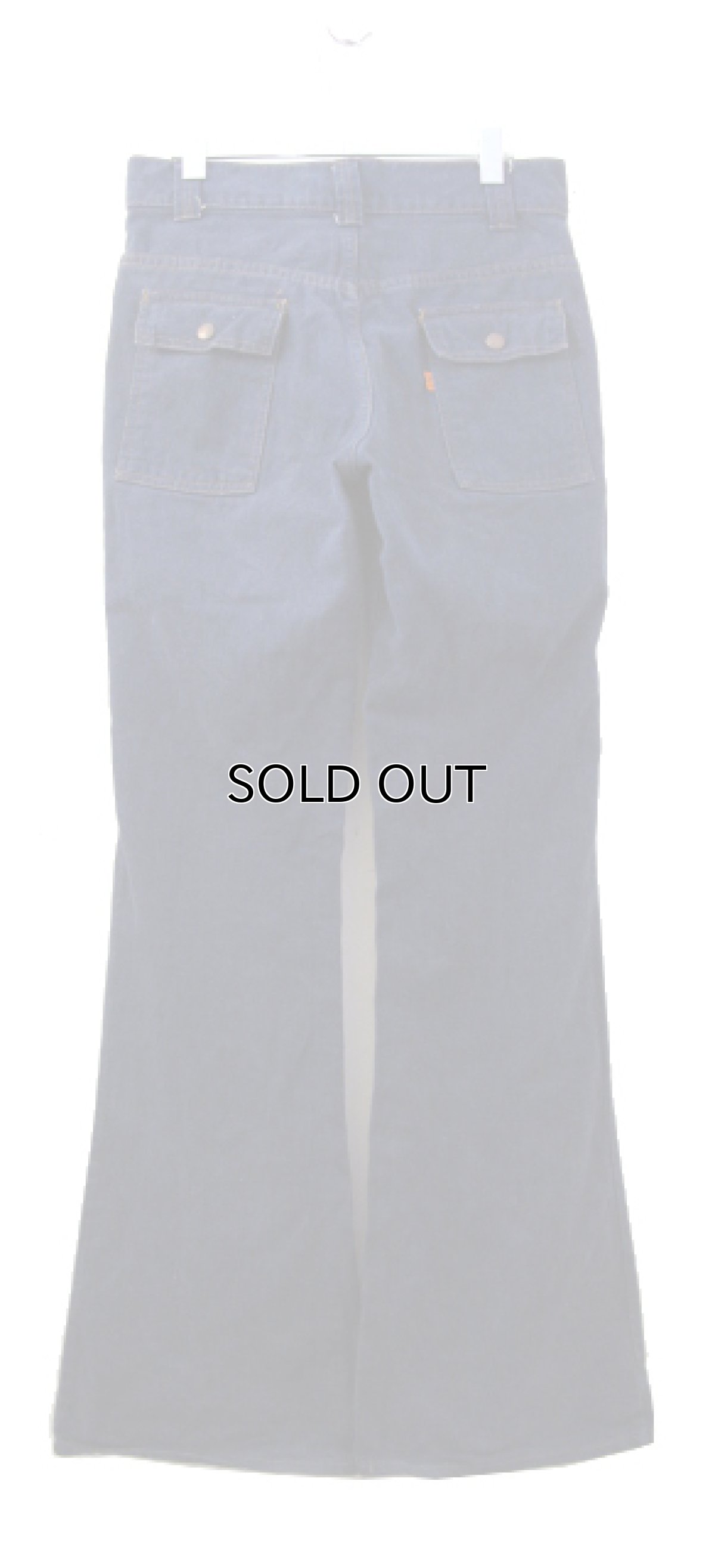 画像2: 1970-80's Levi's Vat-Dye Denim Bush Pants -made in U.S.A-　size w 31 inch (表記 w31 x L34) (2)