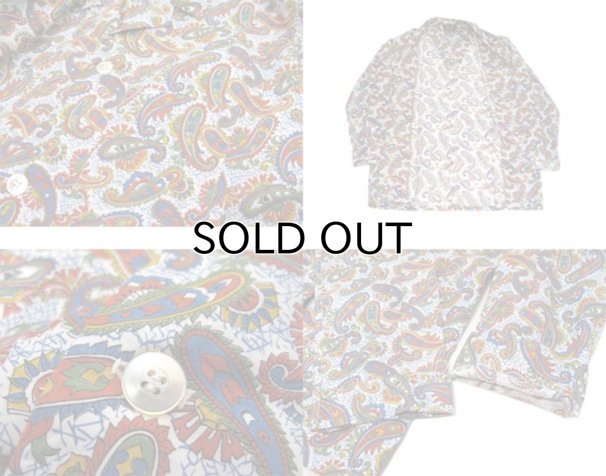 画像3: 1970's Sears Set Up Sleeping Shirts / Bottoms Dead stock - one washed size S (表記 S 34 - 36)) (3)