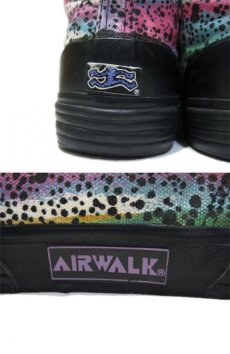 画像4: 1980's AIRWALK "HUBBUB" Hi-Cut Sneaker -made in KOREA-　Multi Color　size 7.5 (25.5 cm) (4)