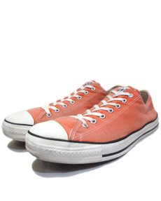 画像1: 1990's Converse "ALL STAR" Low Canvas Sneaker made in U.S.A　ORANGE　size 13 (31.5 cm) (1)