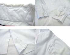 画像3: 1960's "Hampton Industries" L/S Broad Shirts　White　size S (表記 14) (3)