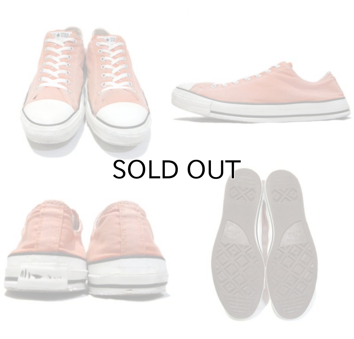 画像2: 1990's Converse "ALL STAR" Low Canvas Sneaker made in U.S.A ORANGE size 13 (31.5 cm) (2)