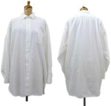 画像4: 1960's~ "Dana Company" L/S Cotton Shirts　White　size M - L (表記 15 1/2) (4)