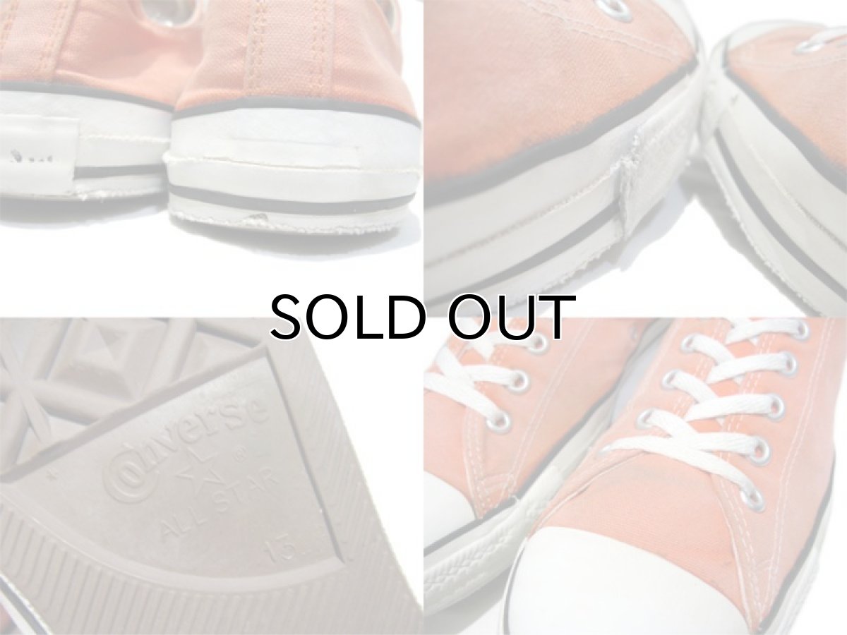 画像3: 1990's Converse "ALL STAR" Low Canvas Sneaker made in U.S.A ORANGE size 13 (31.5 cm) (3)