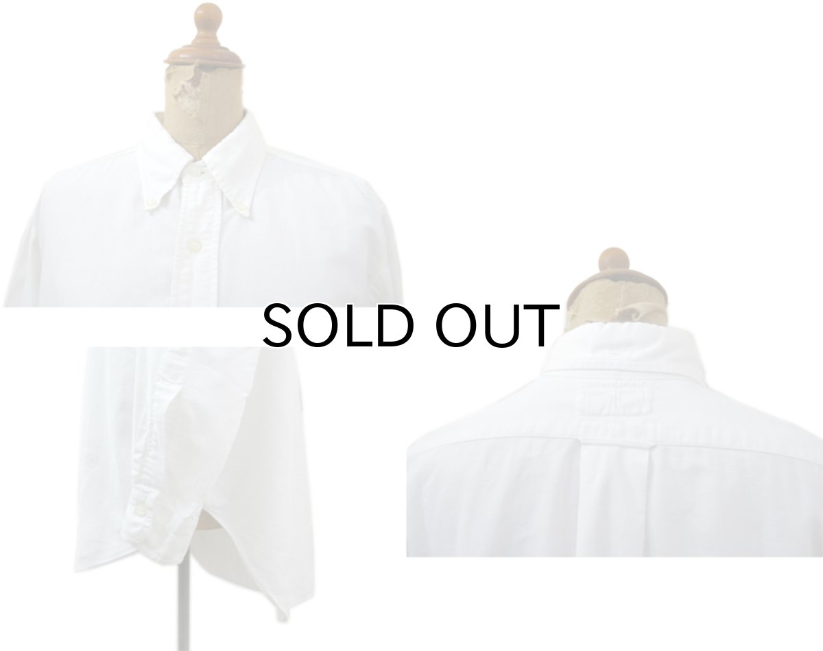 画像2: 1960's "Lew Ritter" Oxford B/D Shirts　White　size L (表記 15) (2)