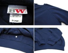 画像4: 1980's~ "Bassett Walker" Crew Neck Sweat Shirts -made in USA-　NAVY　size M (表記 XL) (4)