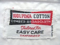 画像5: 1960's "Hampton Industries" L/S Broad Shirts　White　size S (表記 14) (5)