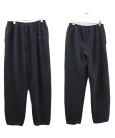 画像2: 1990's~ "Champion" Sweat Pants -made in U.S.A-　Over-Dye Black　size L (表記 L) (2)