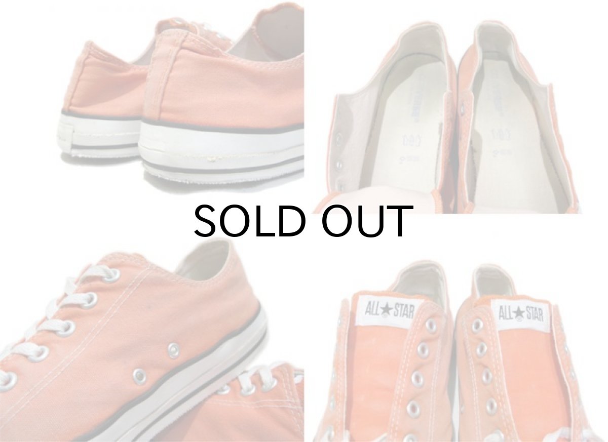 画像4: 1990's Converse "ALL STAR" Low Canvas Sneaker made in U.S.A ORANGE size 13 (31.5 cm) (4)