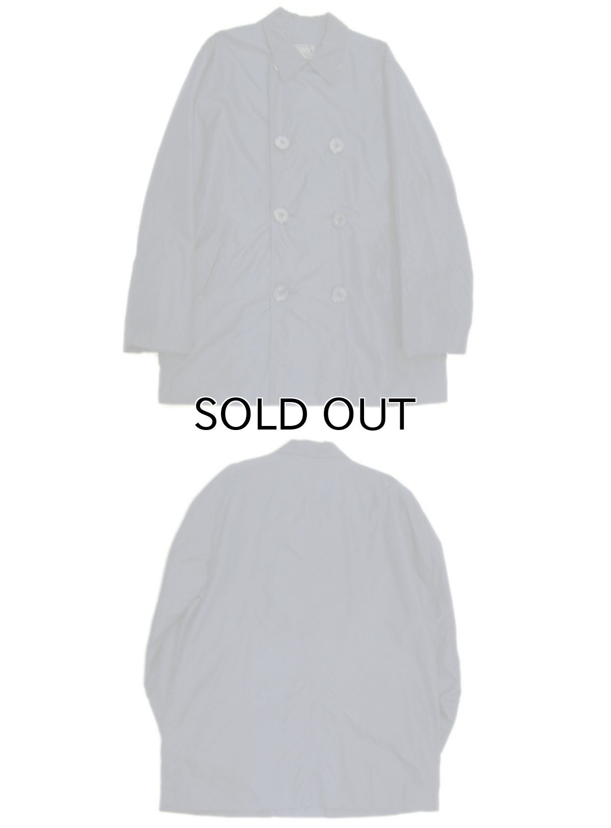 画像3: "Lauren -Ralph Lauren-" Nylon P-Coat NAVY size M - L (表記 L) (3)