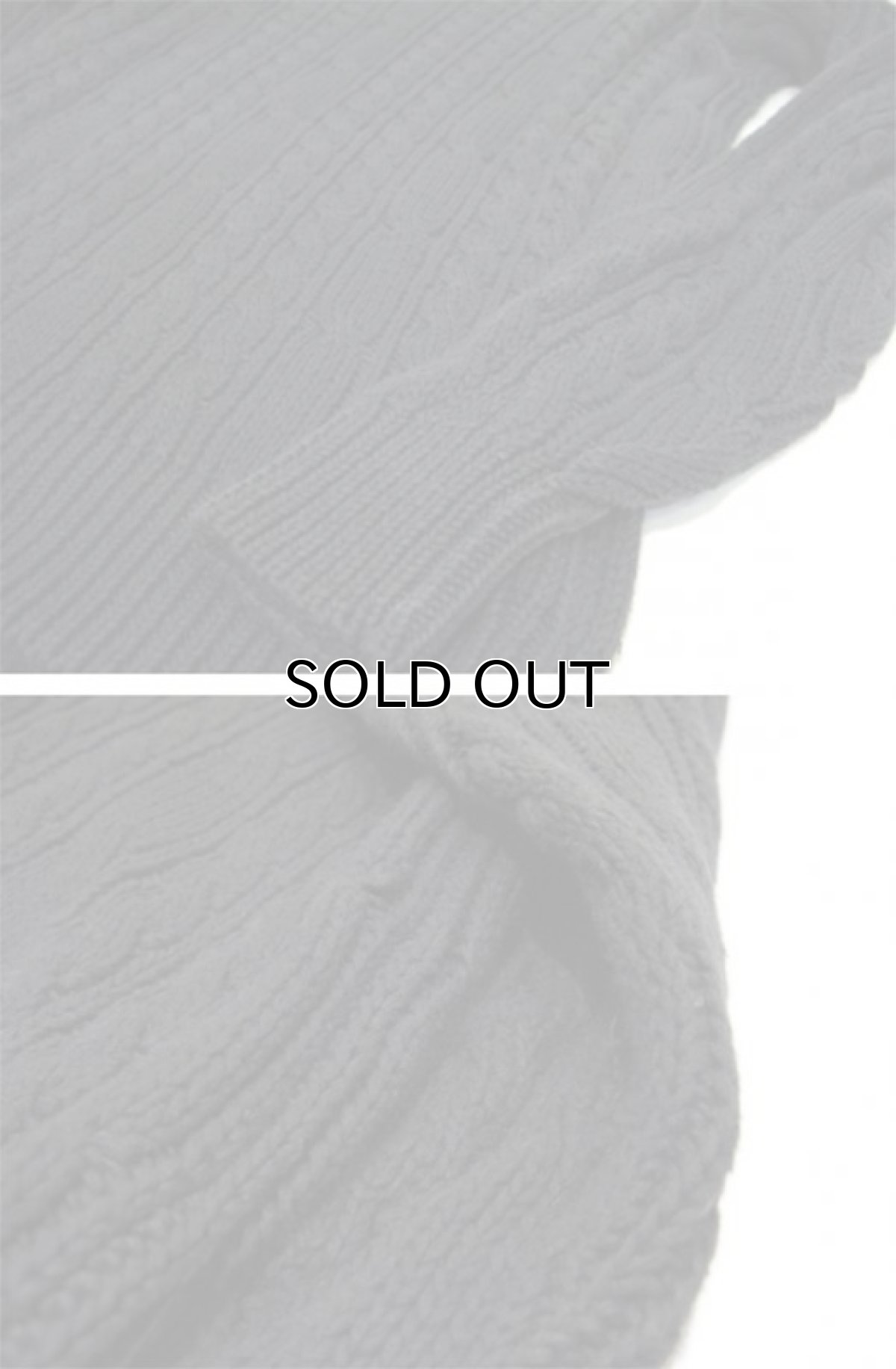 画像4: 1990's OLD "GAP" Crew Neck Cable Sweater Black size M (表記 M) (4)