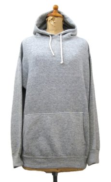 画像1: 1980's Unknown -U.S.A- Pullover Sweat Parka　Heather Grey　size M (表記 不明) (1)