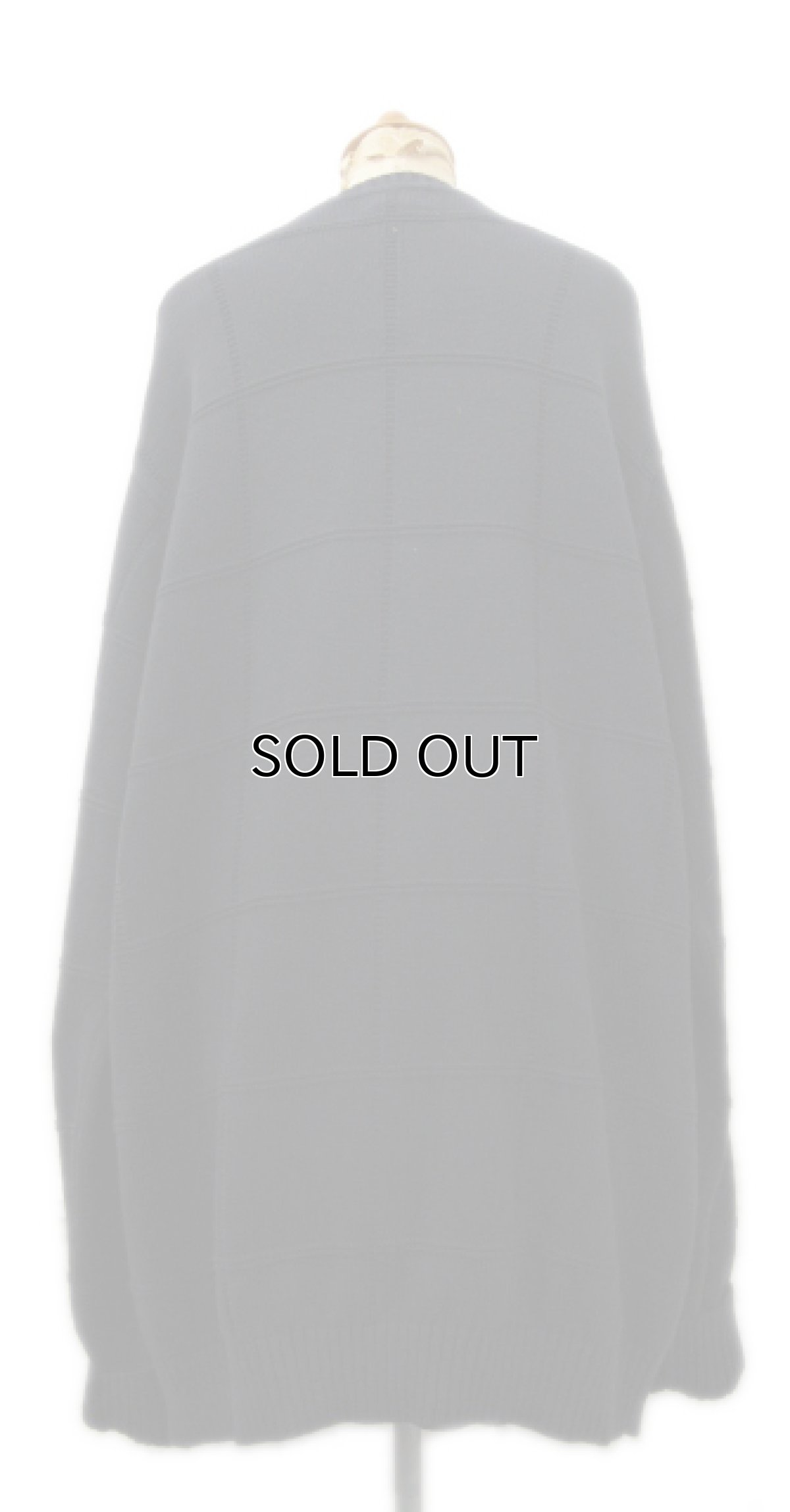 画像3: "DOCKERS" Crew Neck Cotton knit Dead Stock BLACK size XL (表記 XL) (3)