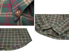 画像5: "Brooks Brothers" B/D Check Shirts　GREEN　size L (表記 L) (5)