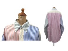 画像2: "Brooks Brothers" B/D Oxford Stripe Shirts　Multi Color　size XL (表記 L) (2)
