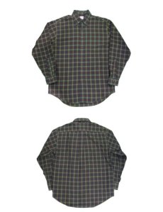 画像3: "Brooks Brothers" B/D Check Shirts　GREEN　size L (表記 L) (3)