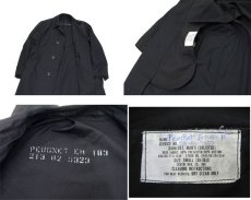 画像4: 1970's U.S.Military Soutien Collar Coat　BLACK　size S (表記 34 - 36) (4)