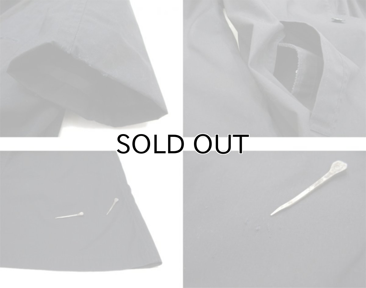 画像5: 1970's U.S.Military Soutien Collar Coat BLACK size S (表記 34 - 36) (5)