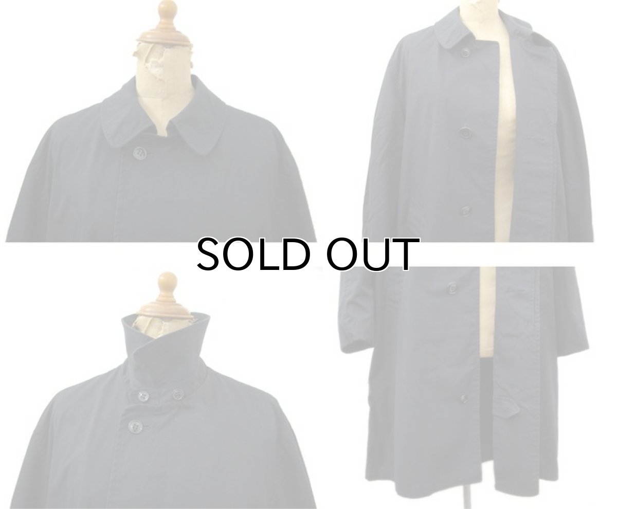 画像3: 1970's U.S.Military Soutien Collar Coat BLACK size S (表記 34 - 36) (3)