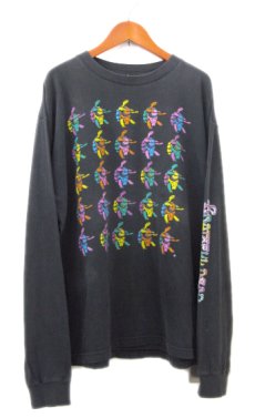 画像1: 1990's~ "Grateful Dead" L/S T-Shirts　BLACK　size M (表記 不明) (1)