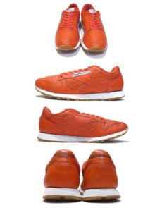 画像2: "Reebok" Leather Sneaker　ORANGE　size 8.5 (26.5 cm) (2)