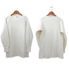 画像2: 1950's "Duofold" Two Rayer Thermal Shirts　NATURAL　size M - L (表記 40) (2)