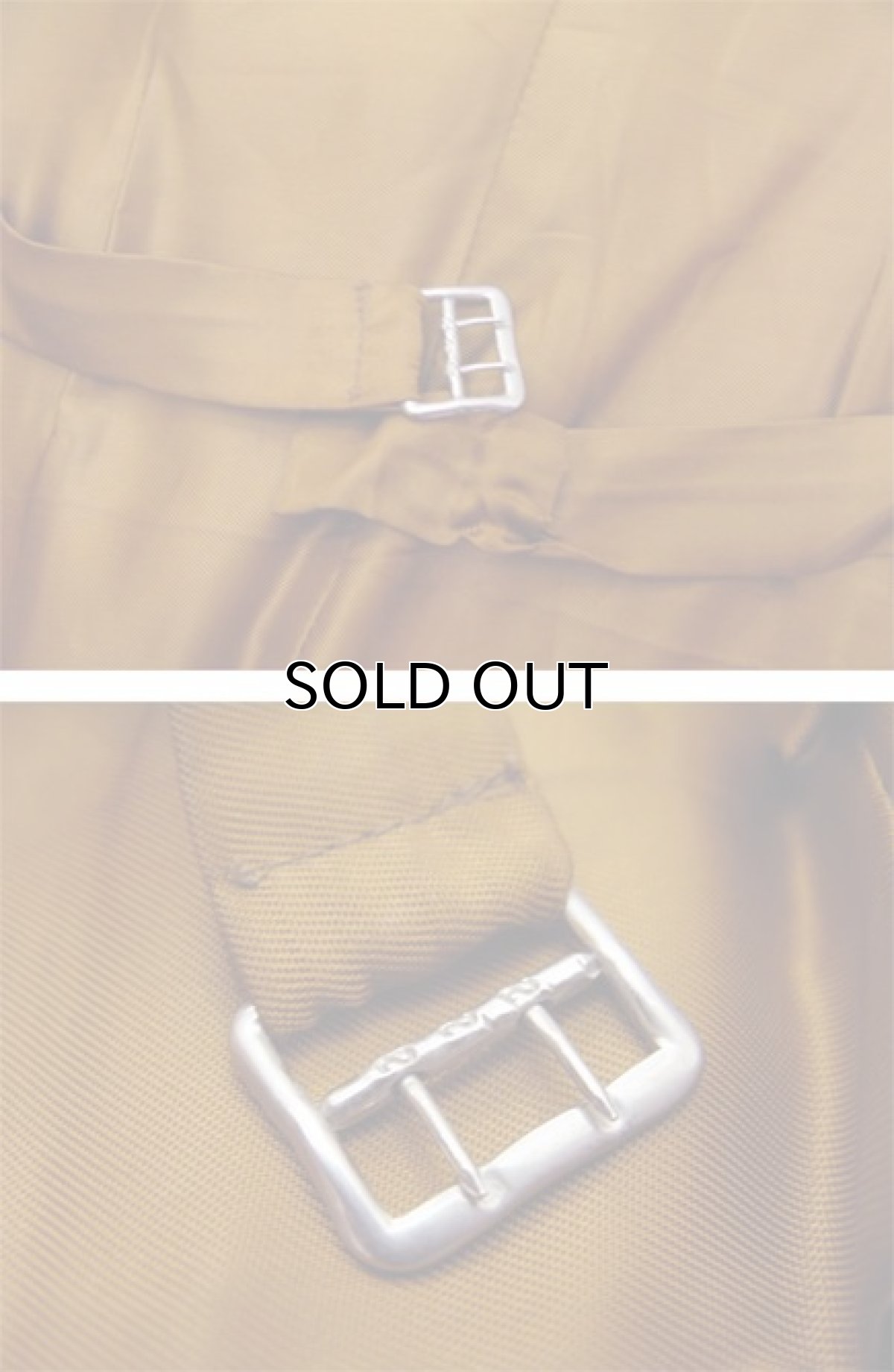 画像4: OLD "John Wanamaker" Pure Virgin Wool Vest Dead Stock -made in ENGLAND- Red Brown size M (表記 42) (4)