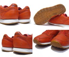 画像3: "Reebok" Leather Sneaker　ORANGE　size 8.5 (26.5 cm) (3)