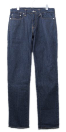 画像1: Levi's 511 Denim Skinny Pants Dead Stock one-washed　Blue Denim　size w 32 inch (表記 w31 L32) (1)