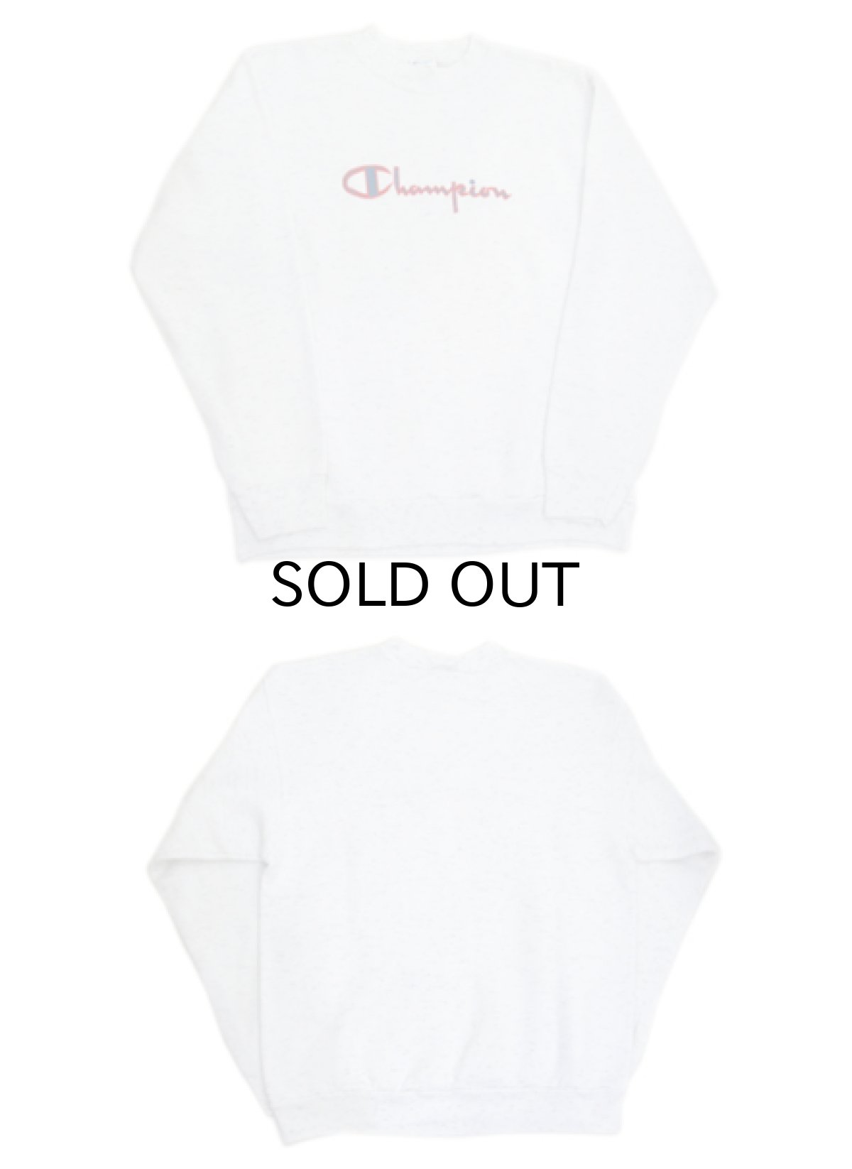 画像4: 1990's Champion Logo Sweat Shirts -made in USA- WHITE size M - L (表記 XL) (4)