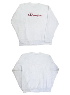 画像4: 1990's Champion Logo Sweat Shirts -made in USA-　WHITE　size M - L (表記 XL) (4)