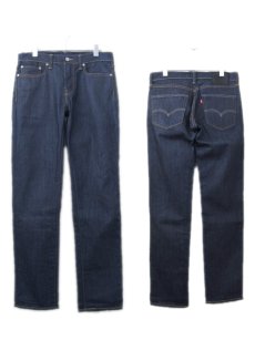 画像2: Levi's 511 Denim Skinny Pants Dead Stock one-washed　Blue Denim　size w 32 inch (表記 w31 L32) (2)