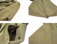 画像6: 1950's U.S.Military Double Breast Over Coat with Hood　Olive　size S (表記 12R) (6)