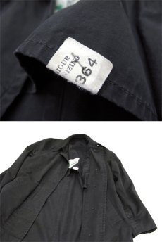 画像5: 1970's "hillgate" Soutien Collar Long Coat　BLACK　size S (表記 10) (5)