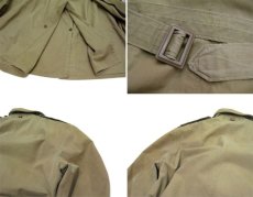 画像7: 1950's U.S.Military Double Breast Over Coat with Hood　Olive　size S (表記 12R) (7)