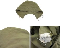 画像9: 1950's U.S.Military Double Breast Over Coat with Hood　Olive　size S (表記 12R) (9)