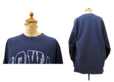 画像2: 1990's Champion Reverse Weave Sweat Shirts "IOWA 38" -made in USA-　NAVY　size M - L (表記 L) (2)