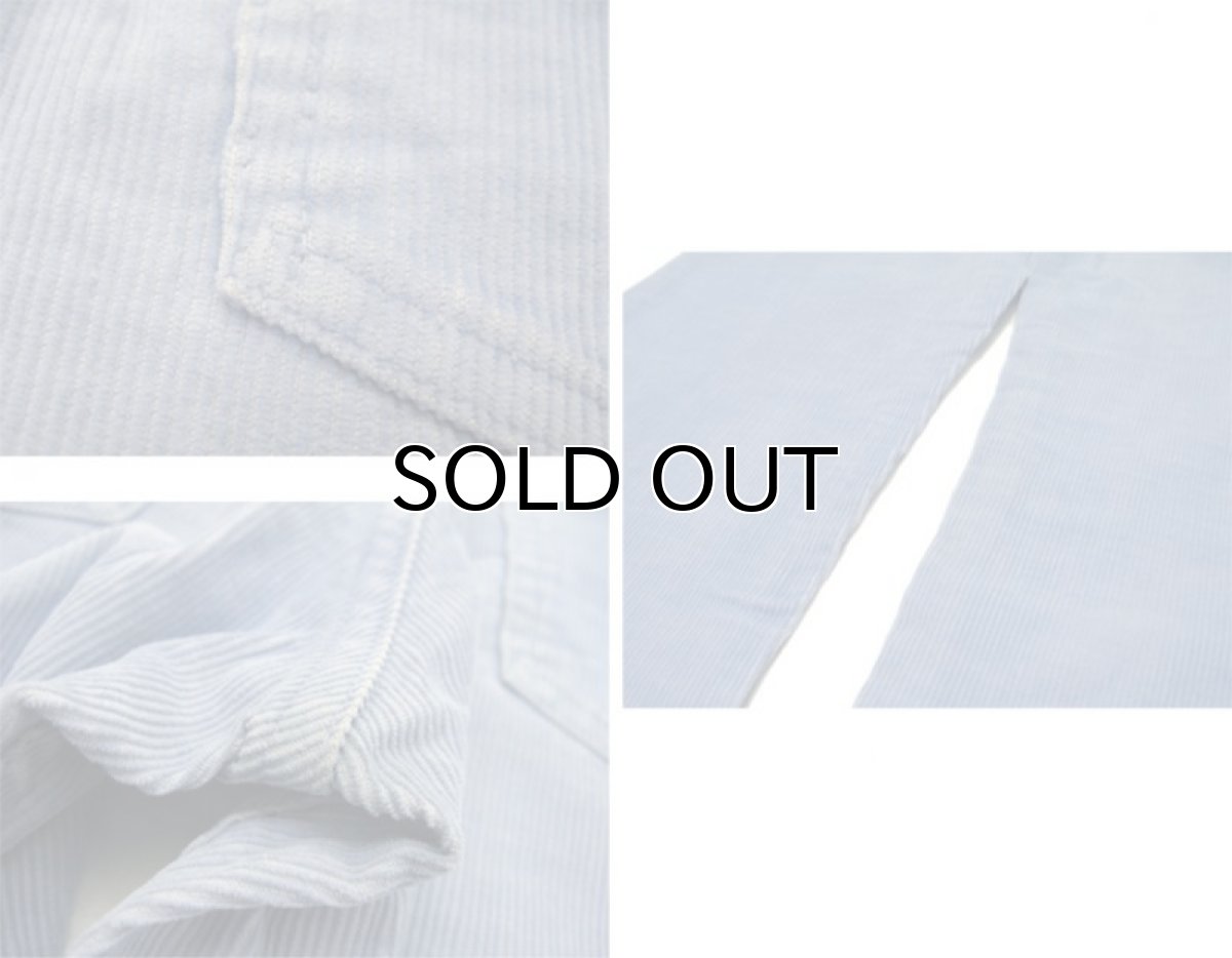 画像6: 1970's Levi's Corduroy Straight Pants "big E" Sax Blue size w 29 inch (表記 不明) (6)