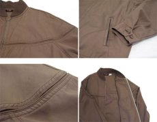 画像5: 1980's "St Hilaire" Derby Jacket　Moca Brown　size M - L (表記 L) (5)