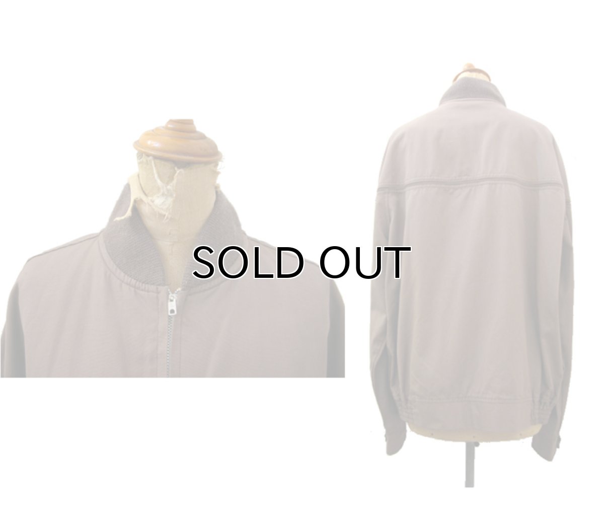 画像2: 1980's "St Hilaire" Derby Jacket　Moca Brown　size M - L (表記 L) (2)