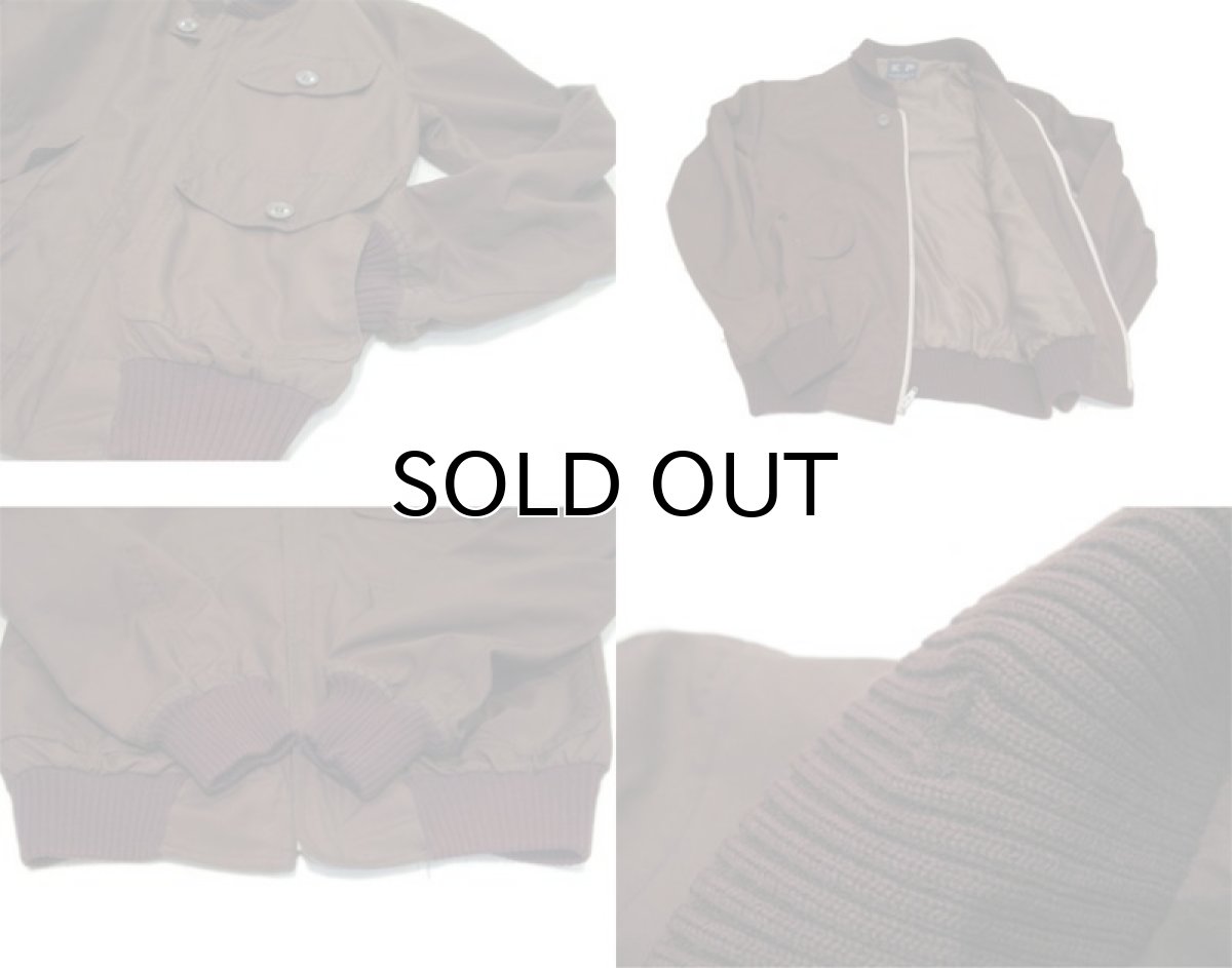 画像5: 1980's "KP" Shawl Collar Zip Up Jacket BROWN size S (表記 S) (5)