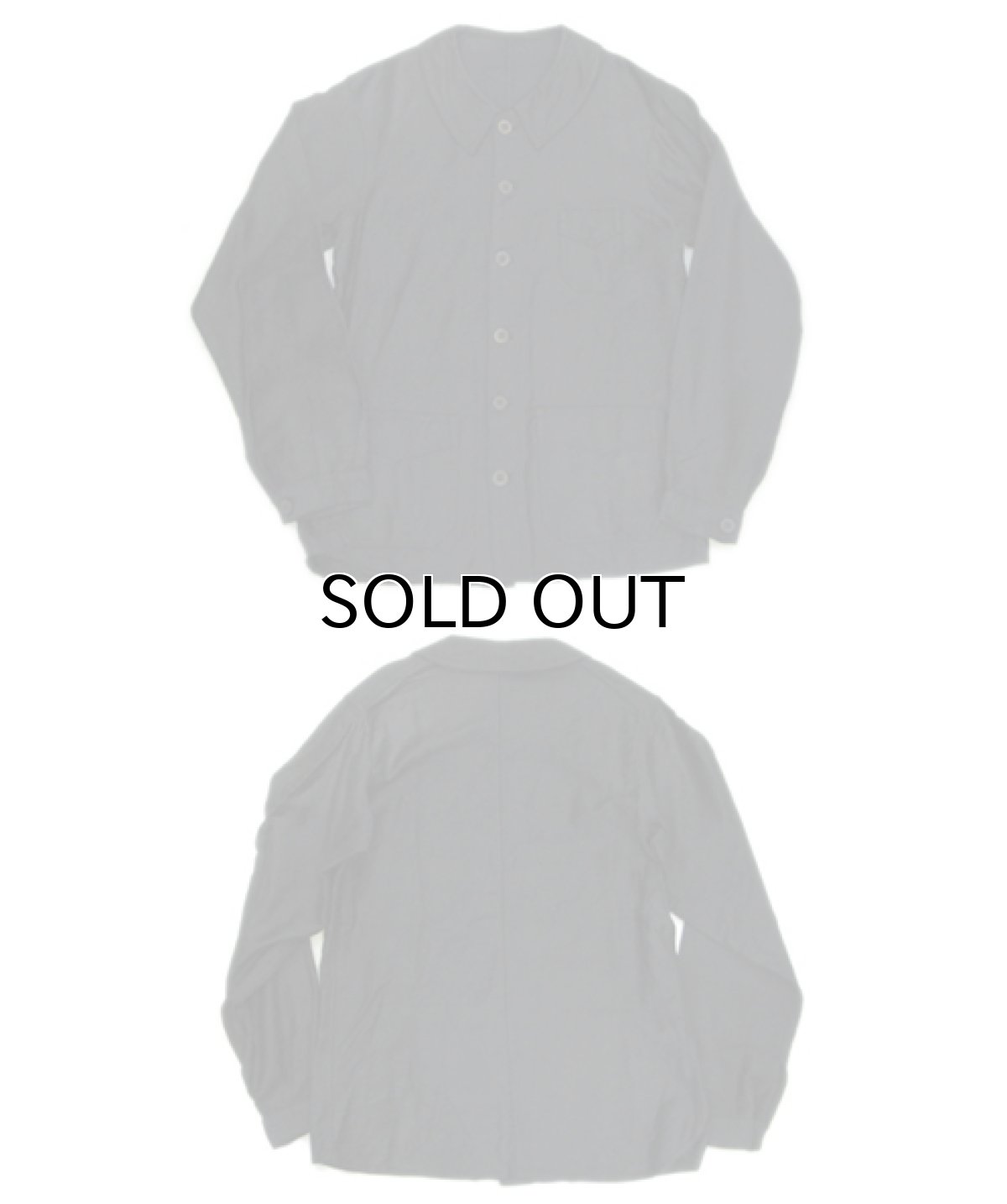 画像3: ~1940's French "Le Travailleur" Black Moleskin Worker Jacket Dead Stock one-washed BLACK size S (表記 不明) (3)