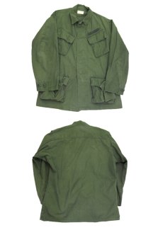 画像3: 1960's U.S.ARMY Jungle Fatigue Rip-Stop Jacket　OLIVE　size SMALL / SHORT (3)