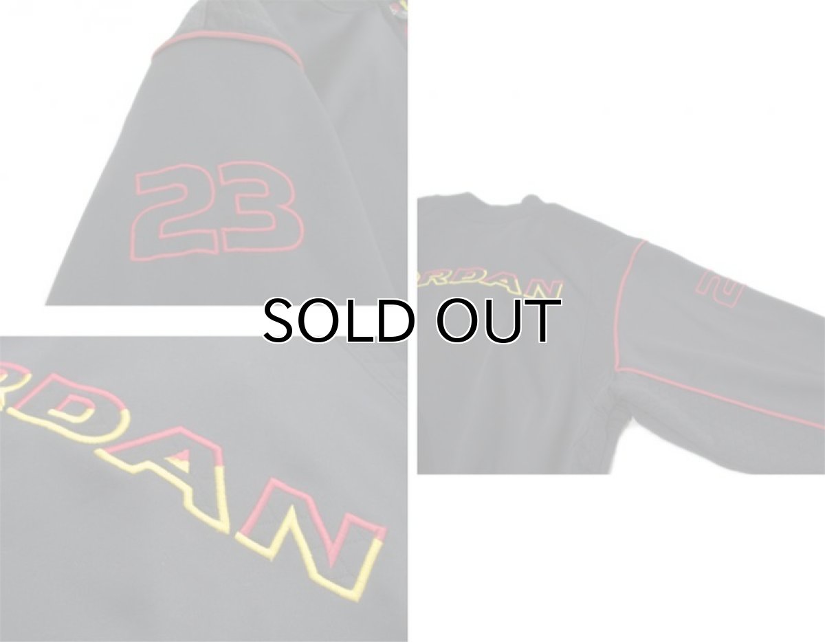 画像6: JORDAN Jersey Jog Tops Black size XL (表記 L) (6)